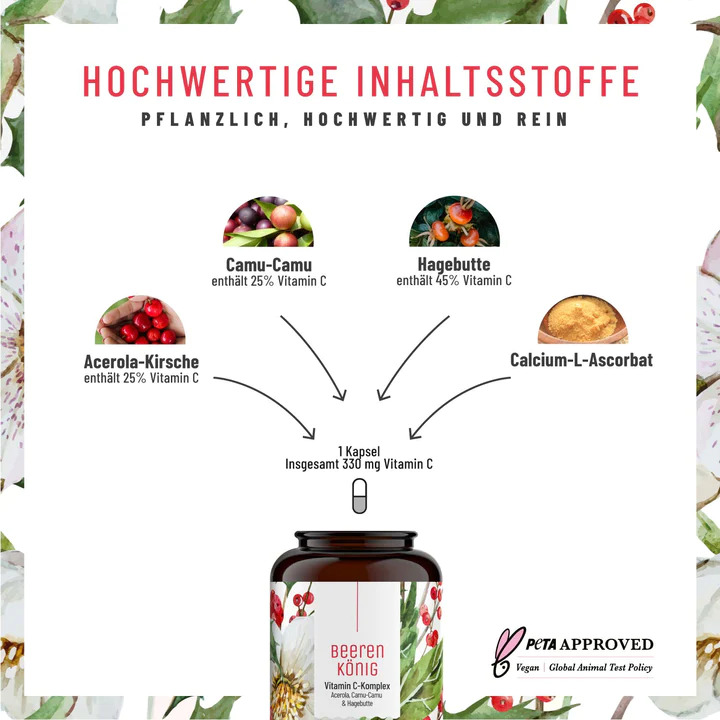 Doplnek stravy Naturtreu BeerenKonig - slozeni